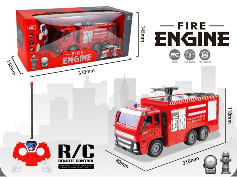 4-Channe lRemote Control  Fire Engine