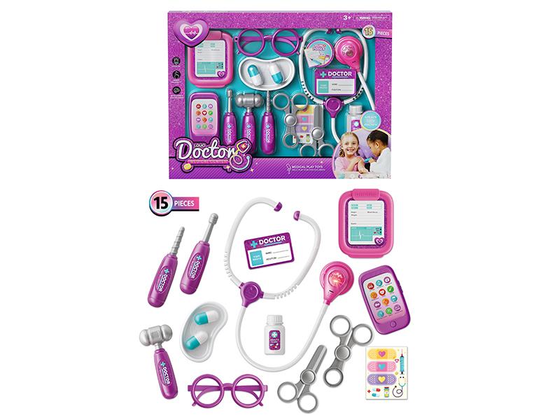 Doctor Set With Light And Sound (15PCS)