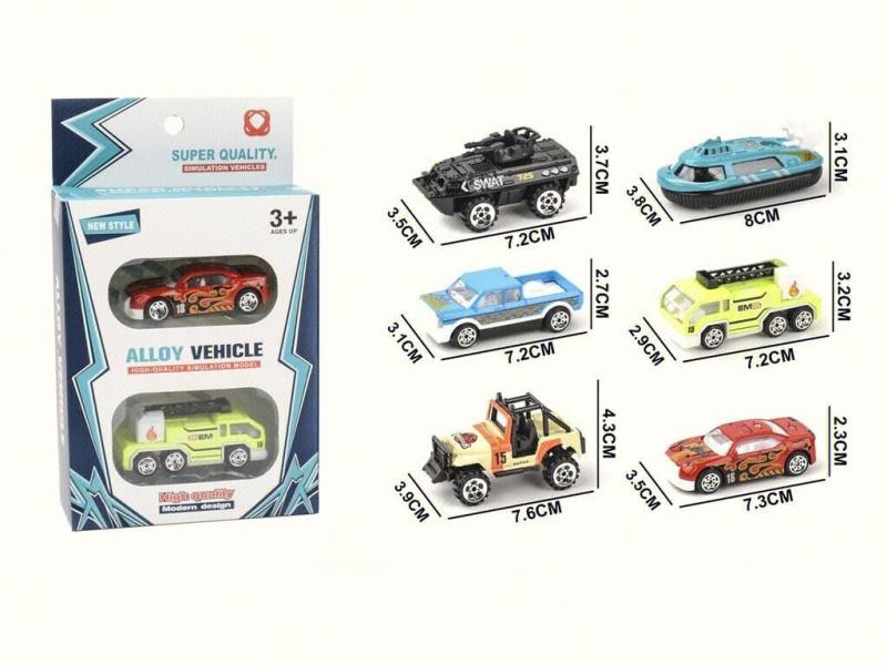 2 Pieces Of Anti-Real Alloy Sliding Vehicles