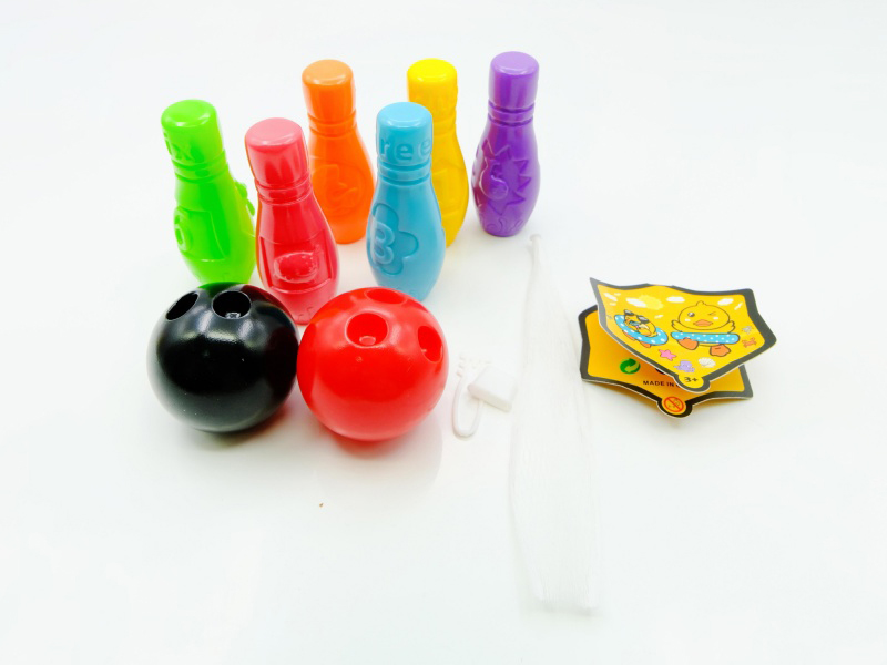 Vinyl Bowling Ball Set With Bb Whistle