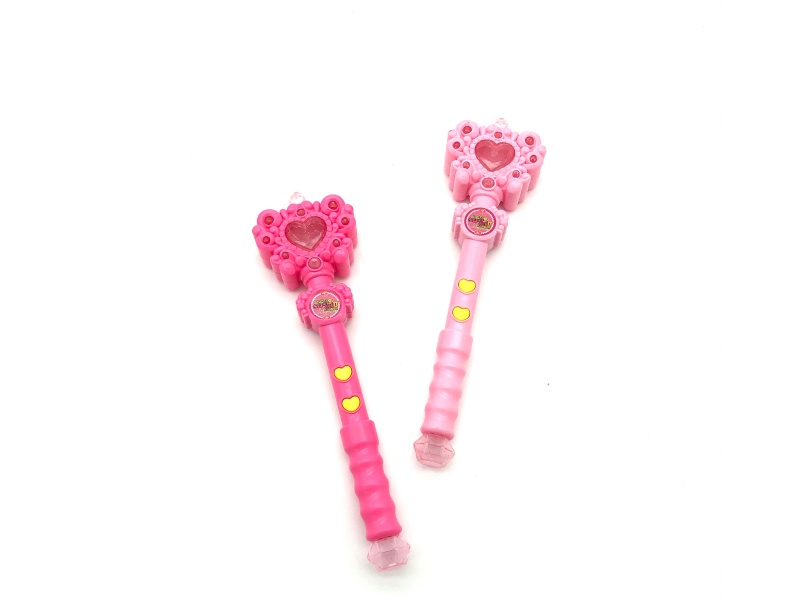 Heart-Shaped Flashing Rod