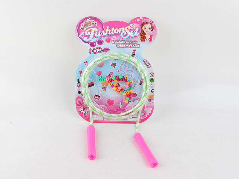 Rope Skipping + DIY Beads