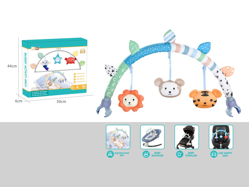 Baby Bed & Stroller & Baby Bouncer & Car Safety Seat Arch Toy