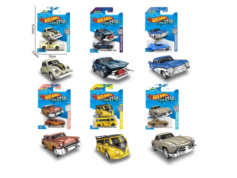 6 1:64 Alloy Sheet-Shaped Packages