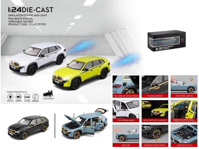 1:24 Bmw Xm Spray (With A Spray Bottle And 3 Aa Batteries)