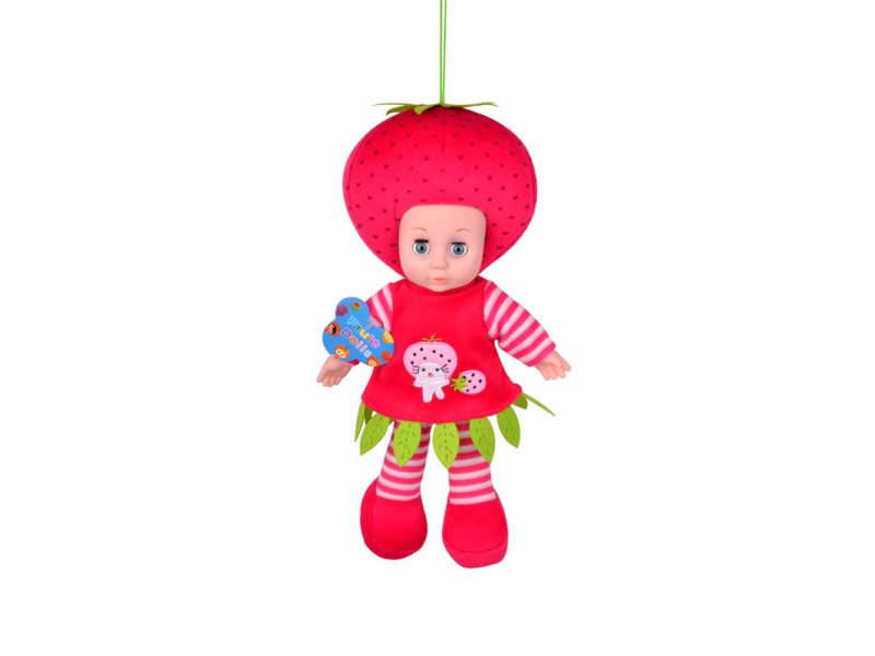 14-Inch Strawberry Music Doll (Opp Bag)