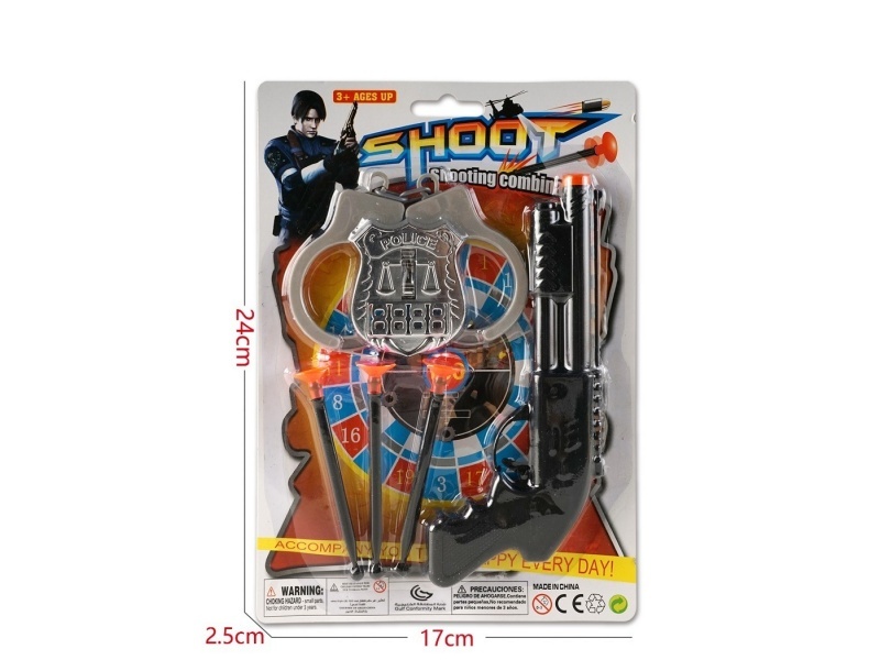 Soft Bullet Gun Police Case