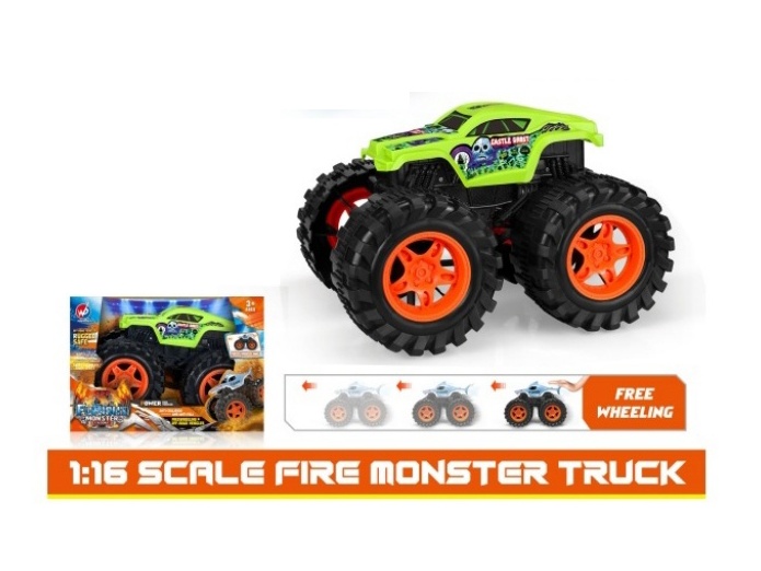 1:16 Wind And Fire Wheel Short Truck Inertia Car