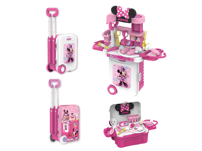 Minnie Series 3-In-1 Medical Equipment Toy Travel Case