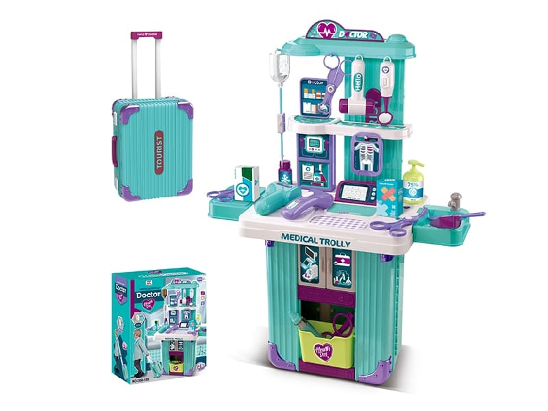 Doctor Play Set Trolley Case
