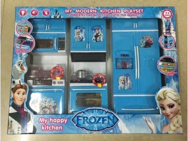 Ice Princess Kitchen Series (Lighting And Music With 3 Ag13 Electronic Chips)