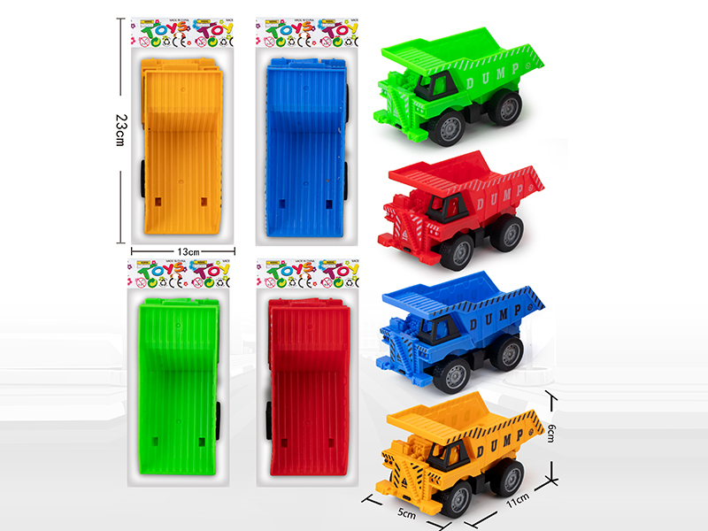 Pull Back Engineering Truck 1pcs