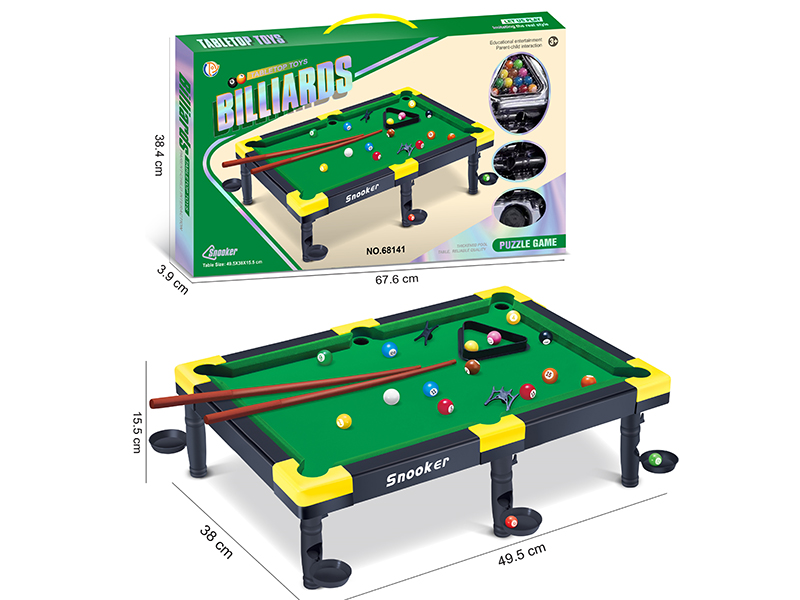 Flocked Billiards Table Toy