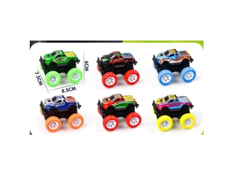 Four Pieces Of Inertial Metal Off-Road Vehicles