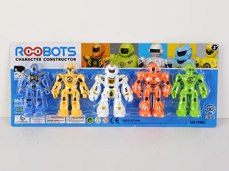 Robot Toy 5pcs