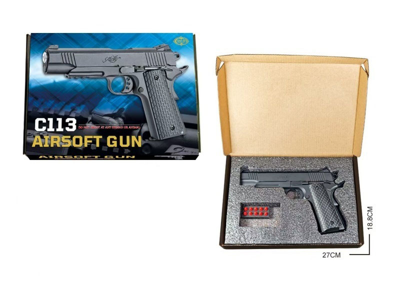 Kimber1911- Full Alloy With Tiger Mouth Safety - Matte Black