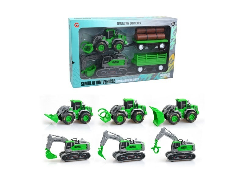 Two Inertial Farmer'S Carts