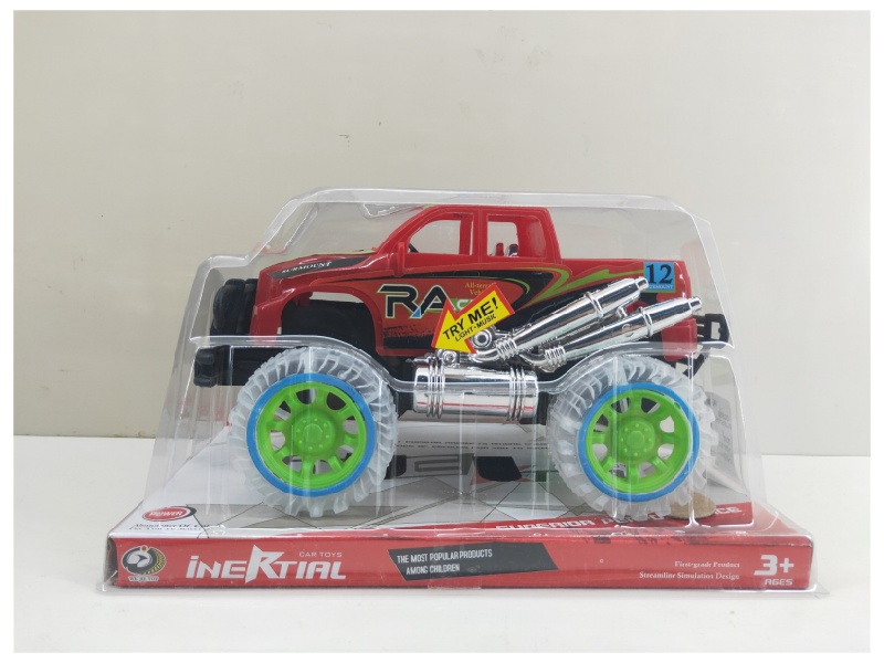 Friction Paddle Wheel Off-Road Racing