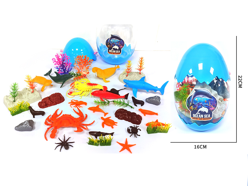 Sea Animals Set 41PCS