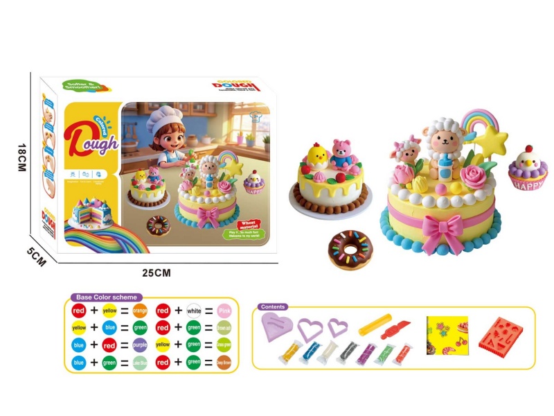 Delicious Cake - Colorful Clay Series