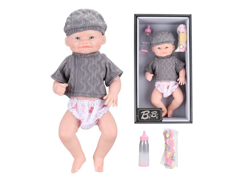 High-Fidelity Super-Soft Silicone Newborn Baby 14-Inch