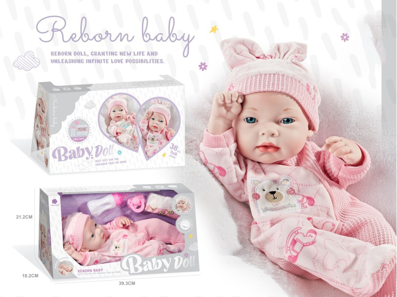 16-Inch Bionic Chubby Doll House Play Set D Style