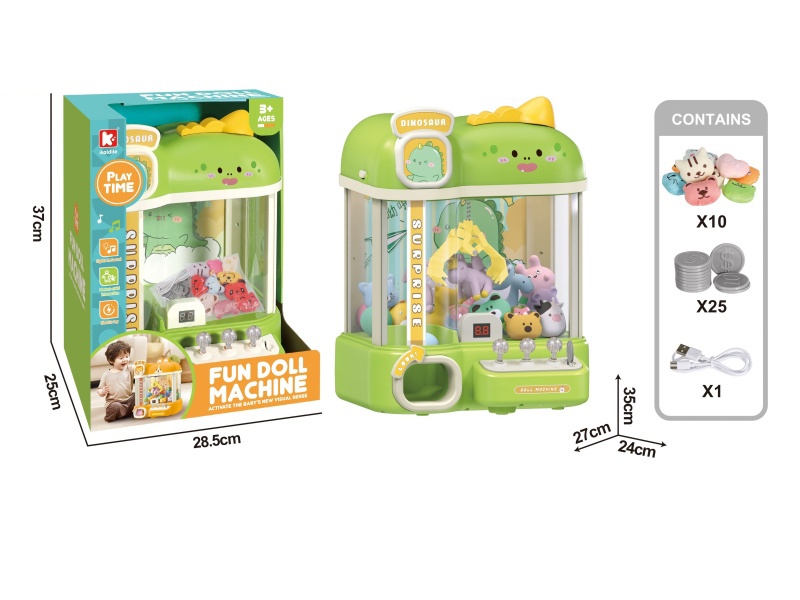 Big Dinosaur Doll Machine