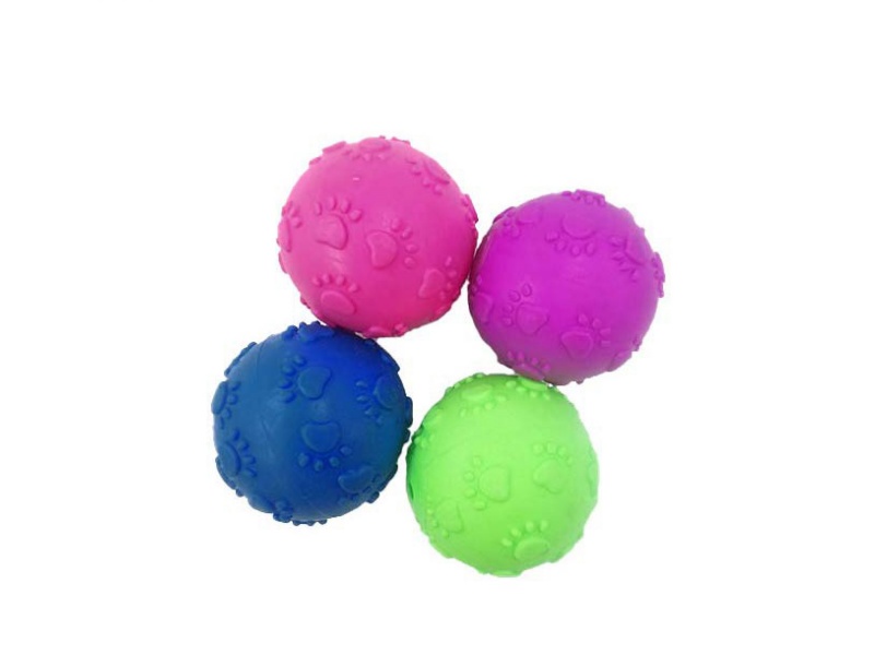 Footprint Ball Pet Toy