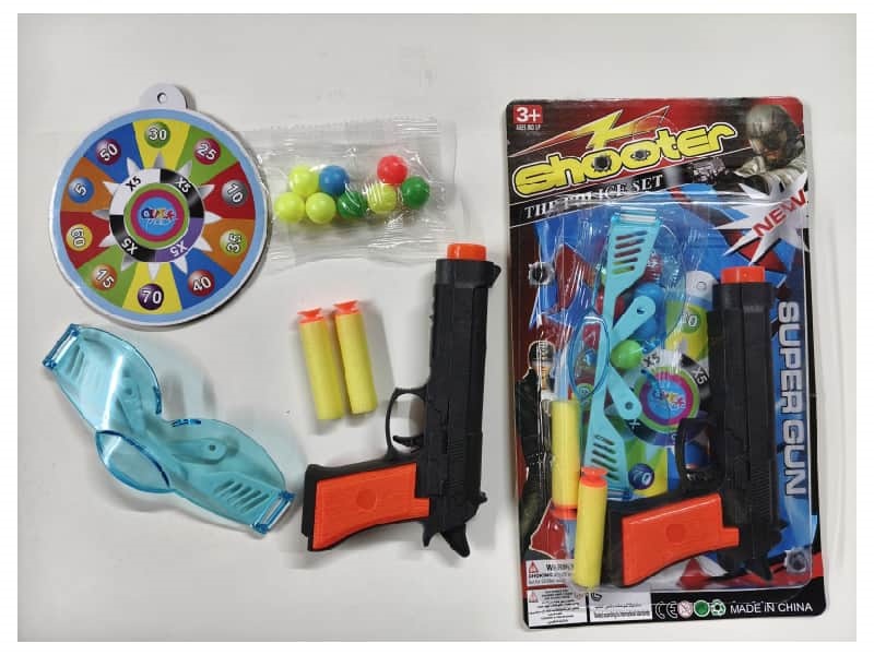 Solid EVA. Table Tennis Gun With Glasses