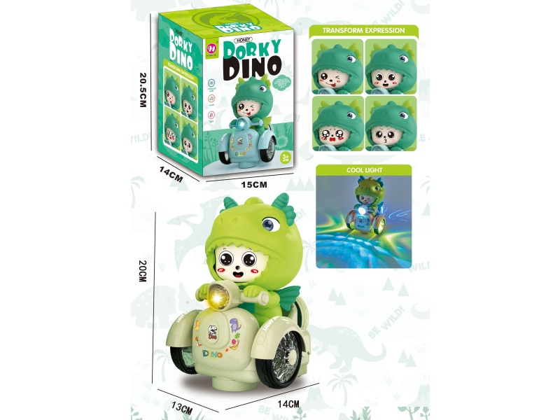 Electric Face-Changing Little Dinosaur