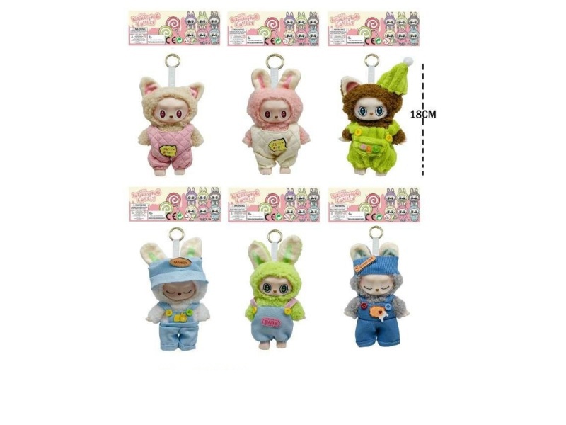 Rabbu Rubber Face Plush Doll