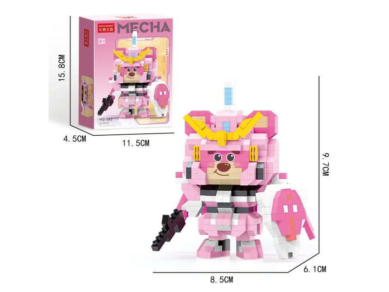 Building Blocks: 490 PCS Of Theme Mecha