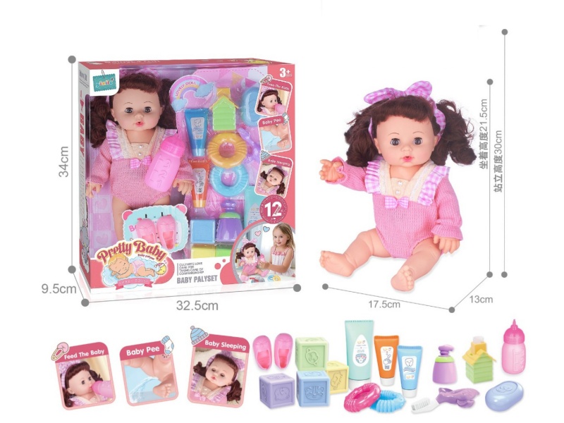 14-Inch Hollow Doll With 12-Tone Ic