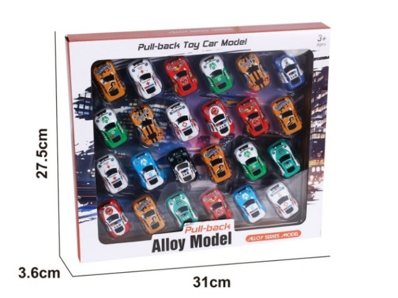 4.8 Racing Police Car, Huili Tin Car