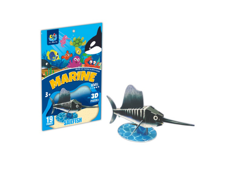 Dimensional Puzzle Swordfish