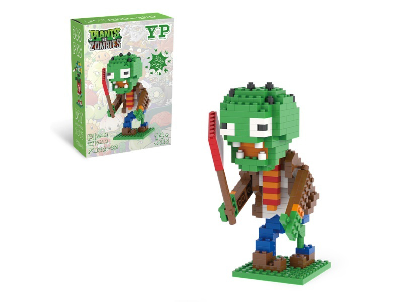 Plants Vs. Zombies - Flag Zombies 368PCS Building Blocks