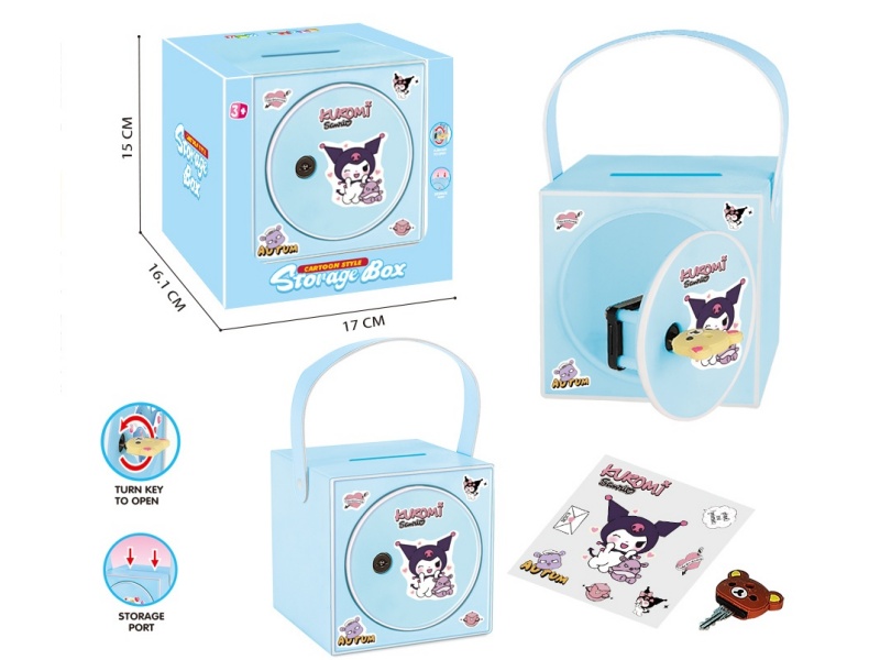 Kuromi Portable Piggy Bank