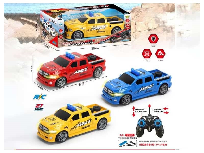 4 CH  Light Simulation Pickup Remote Control Car