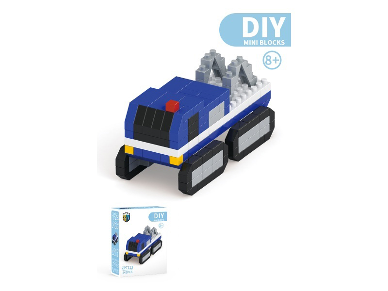 Reconnaissance Vehicle Building Blocks Military Series 142 PCS