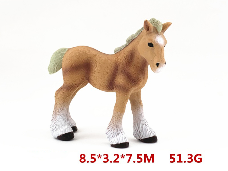 Little Clydesdale Horse