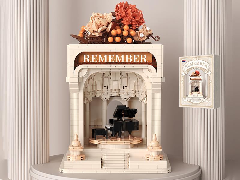 Love Mark Series Building Blocks -Musit Of Love 1338pcs