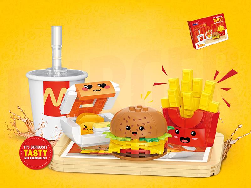 McDonald Set Meal Building Blocks 261pcs