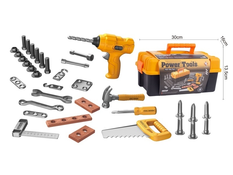 Tool Manual Drill Set (Portable Case)