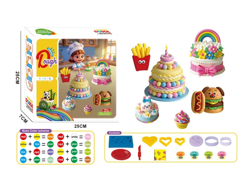 Wheat Mud House Play - Colorful Mud Series