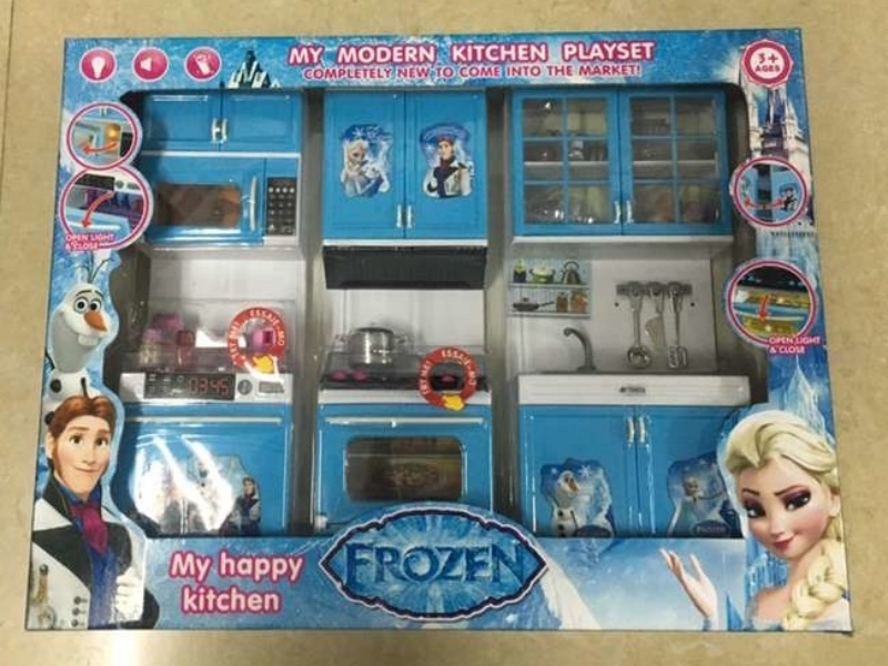 Ice Princess Kitchen Series (Lighting And Music With 3 Ag13 Electronic Chips)