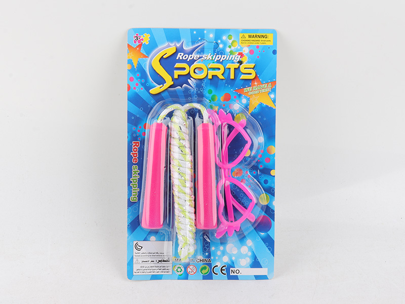 Rope Skipping + Glasses