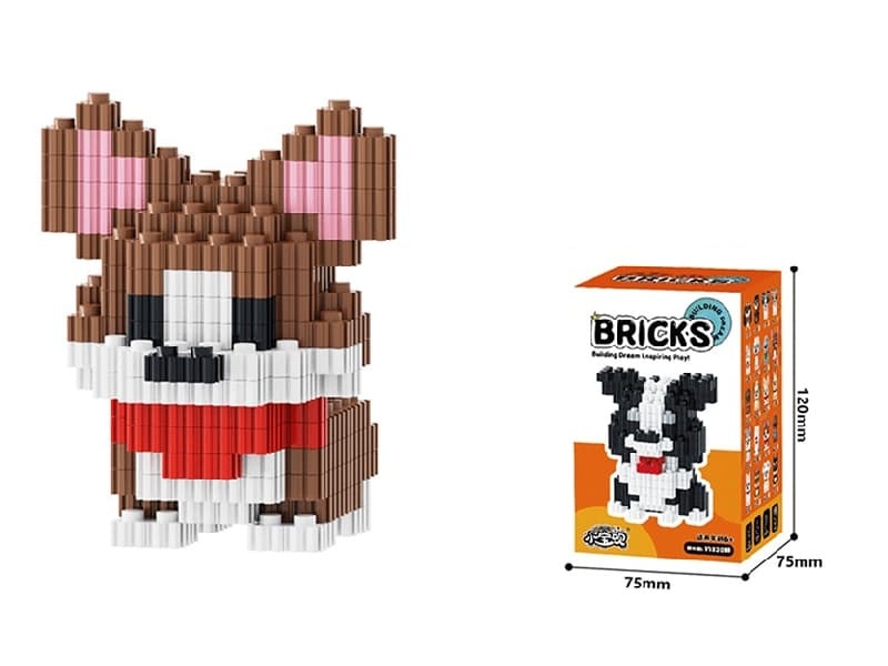 Coffee Corgi Building Blocks 293Pcs