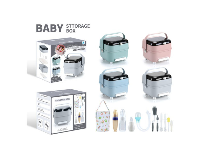 A Set Of Twelve Baby Bottle Boxes