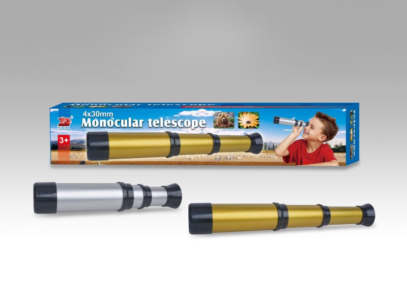 Pirate Three-Section Telescope