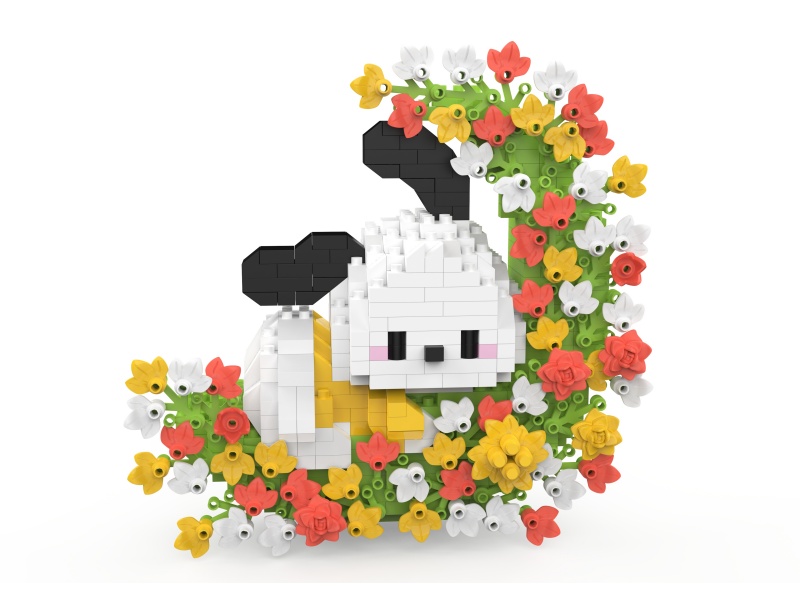 Building Blocks: Big Moon 592 PCS